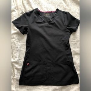 Heartsoul pitter-pat scrub top